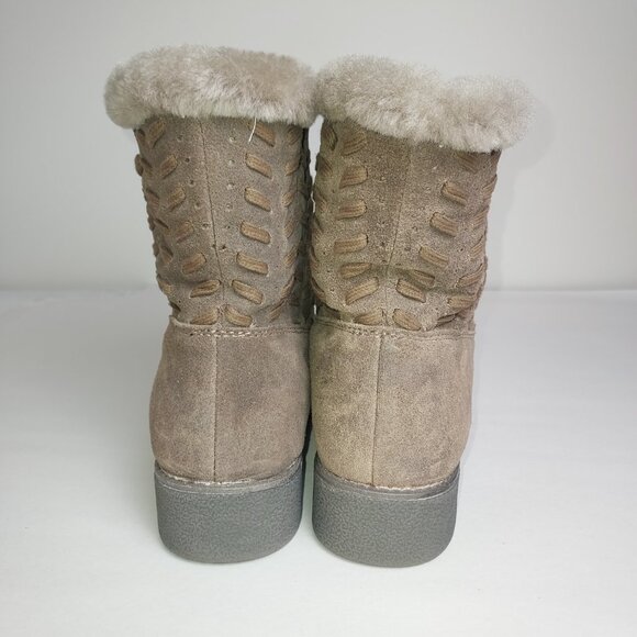 Abeo Bristol Suede Leather Shearling lined boots. - Picture 3 of 8
